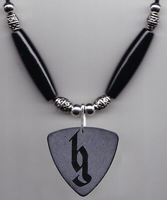 Brantley Gilbert Signature Gray Bass Guitar Pick Necklace - 2013 Tour