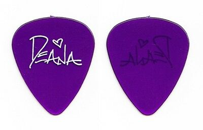 Deana Carter Clear Purple Signature Guitar Pick - 1996 Tour