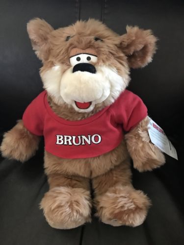 1998 Kenny Rogers BRUNO Teddy Bear Plush Christmas From The Heart Live Musical