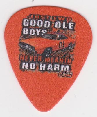 RaRe GENERAL LEE ORANGE GUITAR PICK USA DUKES OF HAZZARD COOTERS COUNTRY 01
