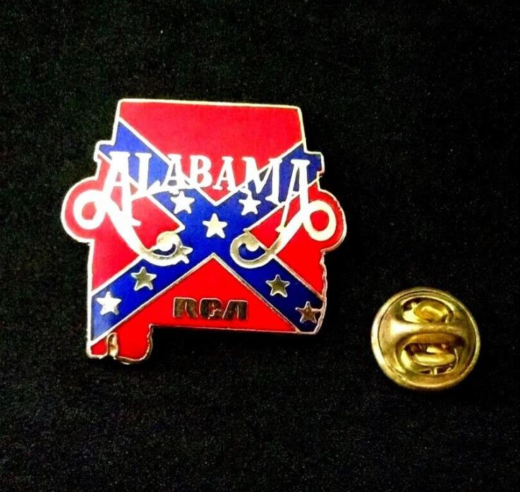 Alabama Original 1984 Roll On Tour Enamel Tack Pin