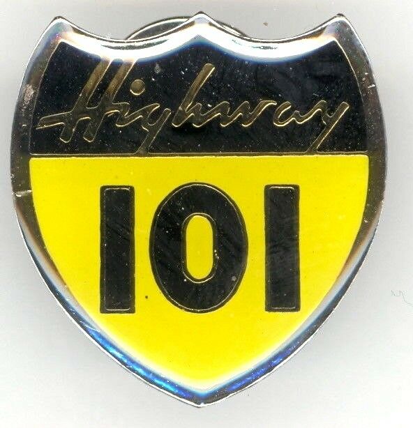 Highway 101 Original 1987 Debut Album Tack Pin Button / Paulette Carlson