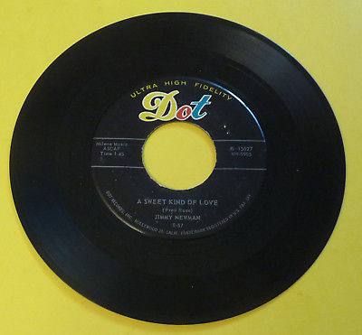 45 RPM Record - Jimmy Newman  - 