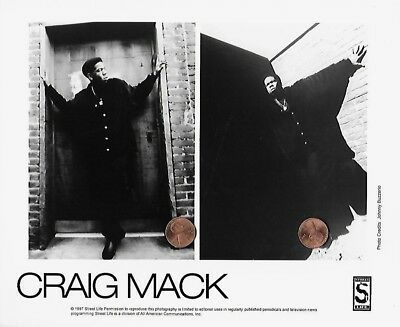 CRAIG MACK Original 8x10 Publicity Press Kit Photo Rare Portrait 01