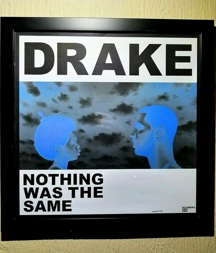 RARE, NUMBERED #434/10024 INVERTED COLORS Drake OVO NWTS 18