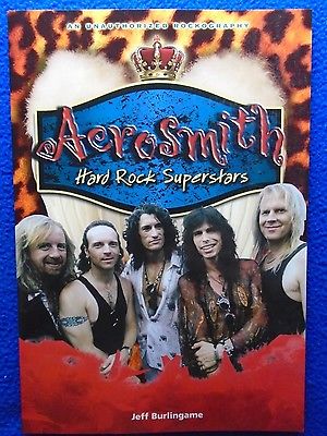 ~~ AEROSMITH HARD ROCK SUPERSTARS ~ AN UNAUTHORIZED ROCKOGRAPHY ~ 2011 ~~