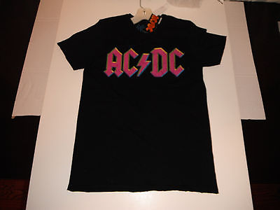 AC DC Shirt size SMALL leidsplein press vintage 2010
