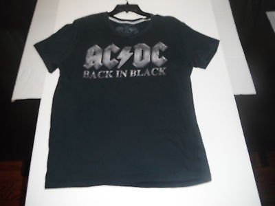 AC DC Shirt size ladies XL Live Nation BACK IN BLACK