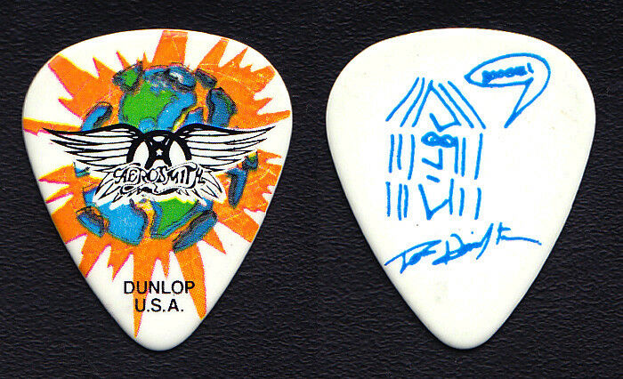 Aerosmith Tom Hamilton Signature Guitar Pick #2 - 2012-2013 Global Warming Tour