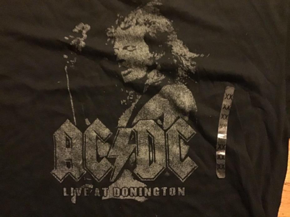 AC/DC Live at Donnington T Shirt XXL