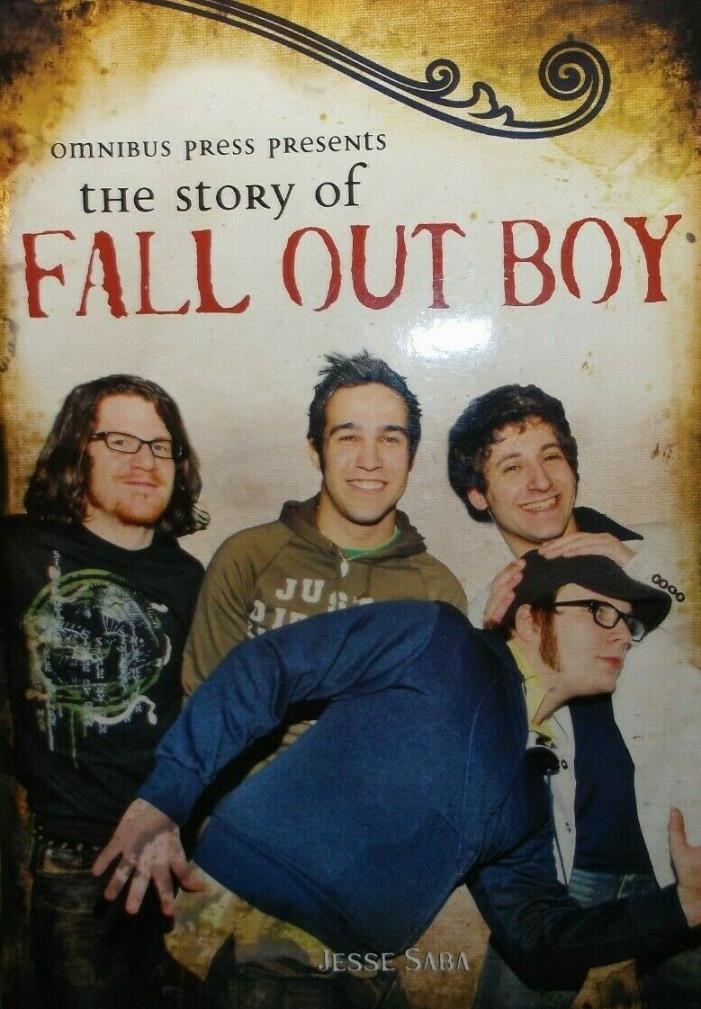 Omnibus Press presents The Story of Fall Out Boy -Jesse Saba Auto/Biography Book