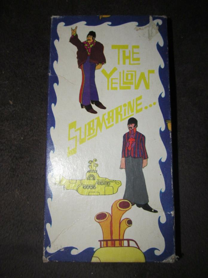 Rare Beatles Yellow Submarine Cards in Original Box