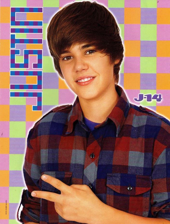 Justin Bieber 1 Page Magazine Picture Clipping