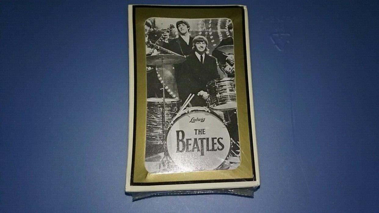 Vintage BEATLES Playing Cards - Sealed Box 1960's