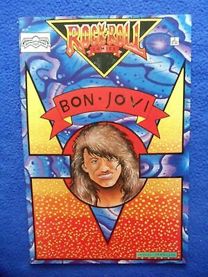 ~~ BON JOVI ~ ROCK AND ROLL COMICS #3 ~ 1989  1ST PRINT ~~