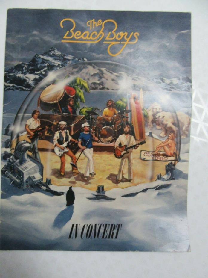 The Beach Boys In Concert - 1980 World Tour Program