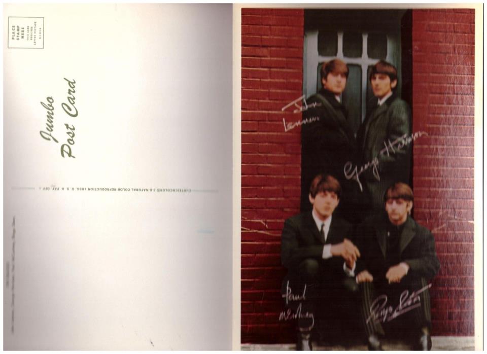 The Beatles 1964 News Enterprises Jumbo 9