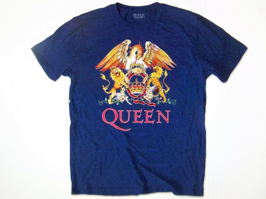QUEEN MENS 2XL TEE WITH CREST LOGO ON FRONT AND QUEEN ON BACK