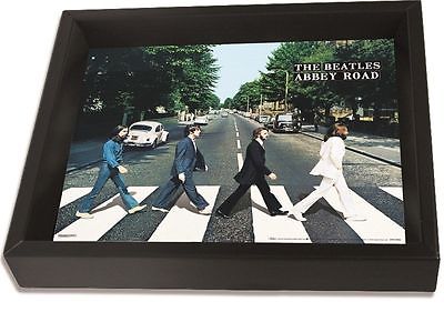 The Beatles Abbey Road 3d Framed Picture 60's Holographic Hologram 9 X 11 FRAME