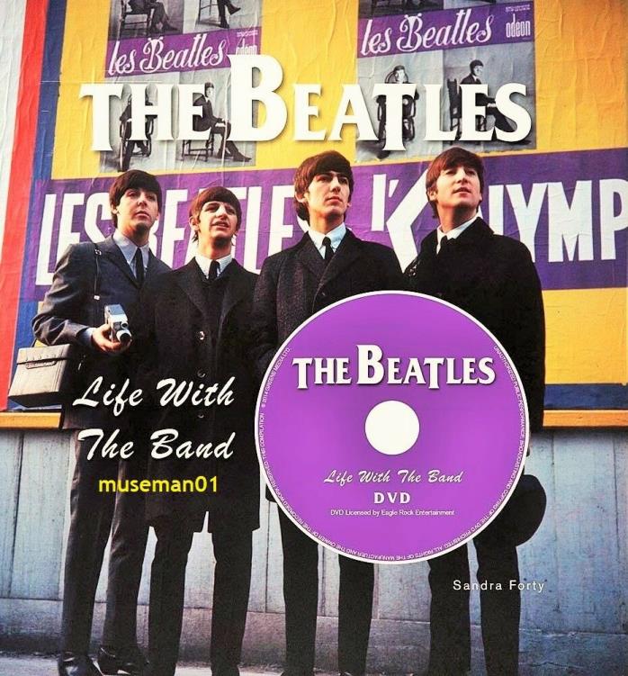 THE BEATLES DVD & HARDCOVER BOOK ~ Life With The Band ~ Brand New ~ @LOOK@