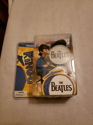 NEW MCFARLANE TOYS BEATLES RINGO TOY FIGURE WITH DRUMS
