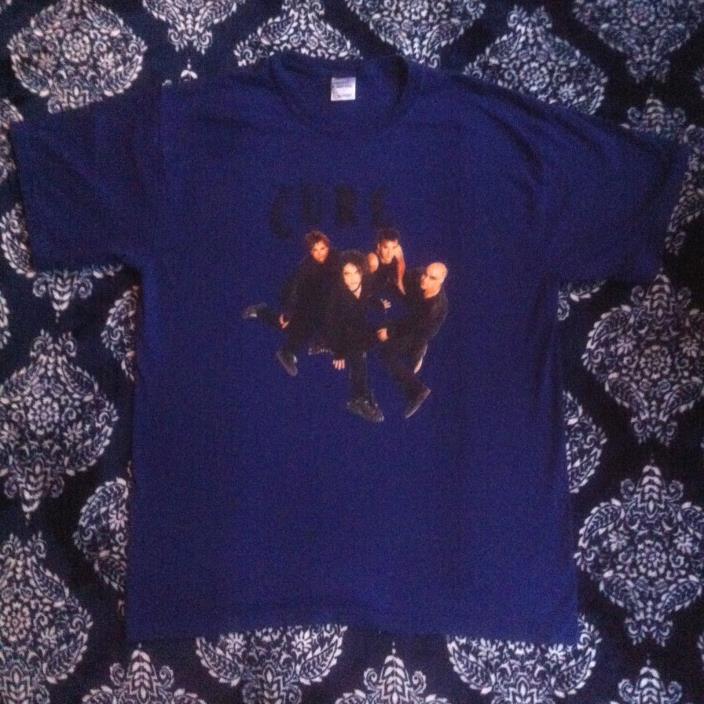 The Cure 2008 Concert Tour T Shirt Double Sided Size Mens Large Gildan