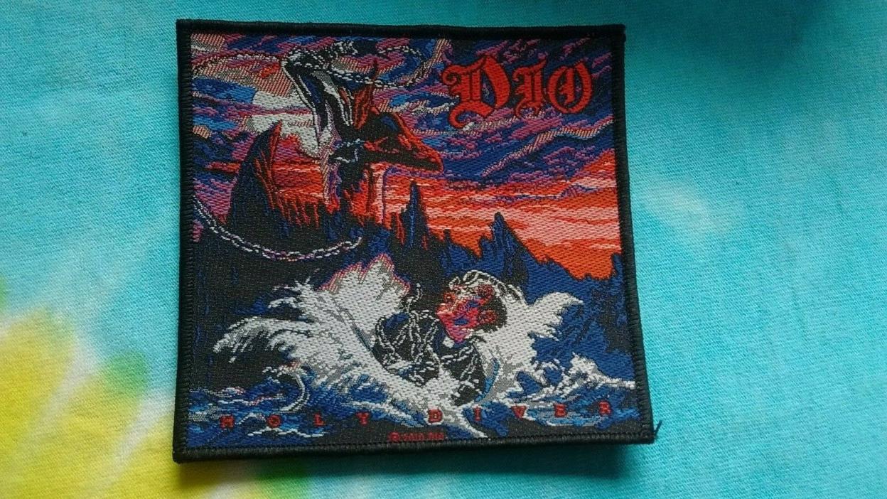 Dio Holy Diver 4 x 3.75 Inch Patch