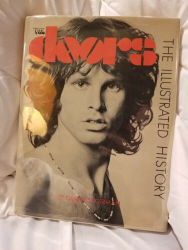 THE DOORS ILLUSTRATED HISTORY JIM MORRISON AUTOGRAPHED BY BAND MEMBERS