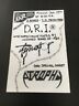Original Vintage 1990 Punk Rock Metal Concert flyer Dirty Rotten Imbeciles AZ