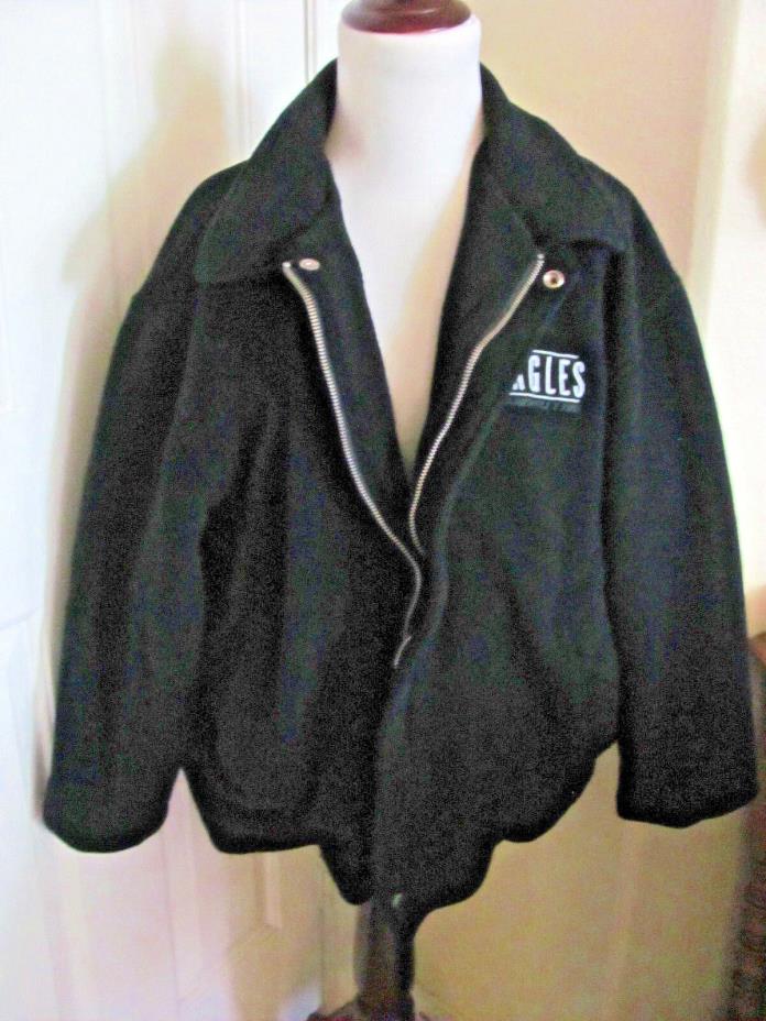 Eagles 2003 Farewell Tour Black Wool Jacket Size Large Mens