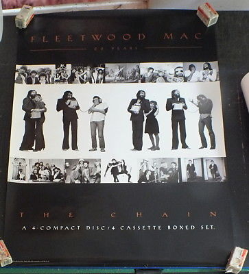 Fleetwood Mac 25 Years The Chain Poster 1992 Original Poster Stevie Nicks