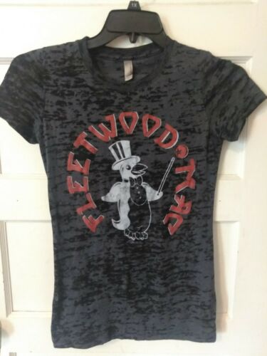 Fleetwood Mac Penguin Shirt Womens Medium EUC Great Graphics Next Level