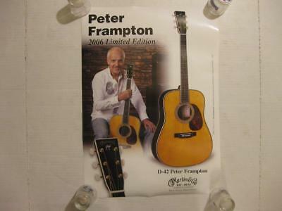 C.F. Martin Guitars  Peter Frampton 2006 Limited Edition D-42 Poster
