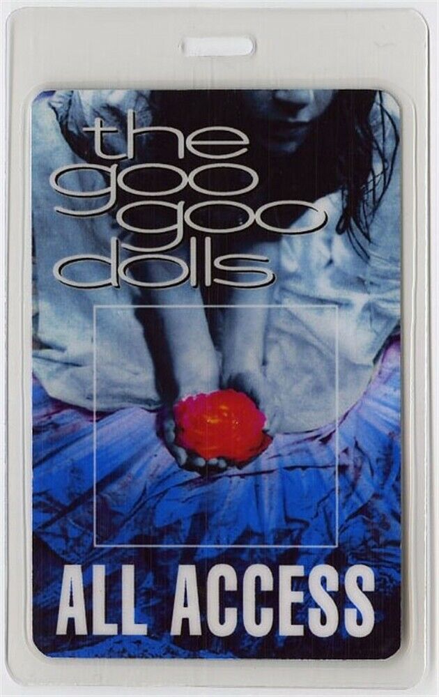 Goo Goo Dolls authentic 2002 concert Laminated Backstage Pass Gutterflower Tour
