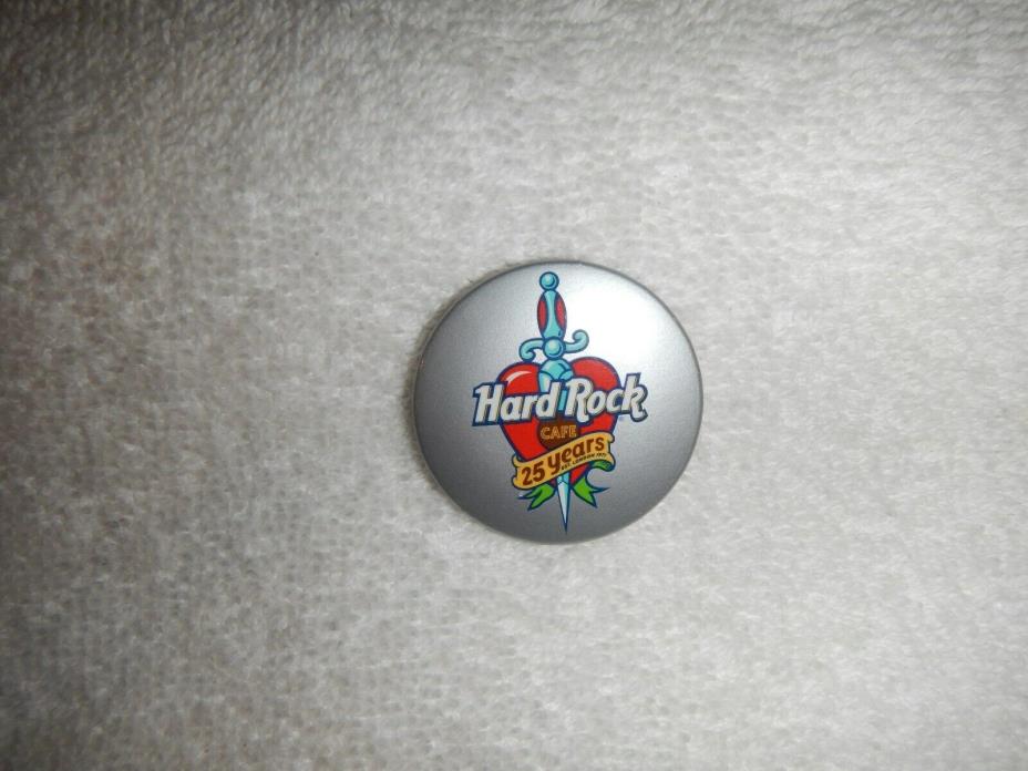 Hard Rock cafe 25th anniversary pin - great condition