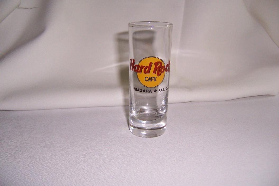 Hard Rock Cafe Shot Glass Niagara Falls NY 4 inch