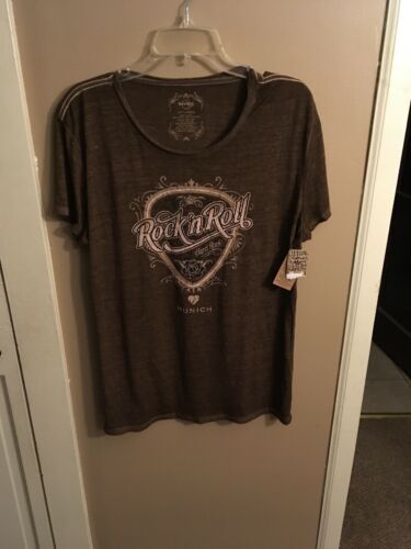 Hard Rock Cafe Munich Ladies T Shirt Size xxl NWT