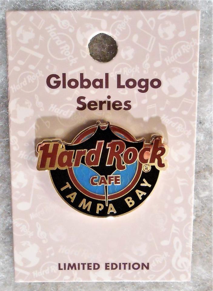 HARD ROCK CAFE TAMPA BAY AIRPORT LIMITED EDITION GLOBAL LOGO SERIES PIN # 100365