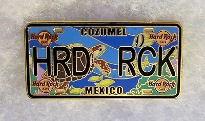 HARD ROCK CAFE COZUMEL MEXICO LICENSE PLATE SERIES PIN # 93174