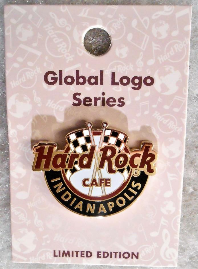HARD ROCK CAFE INDIANAPOLIS LIMITED EDITION GLOBAL LOGO SERIES PIN # 99813