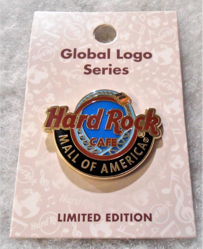 HARD ROCK CAFE MALL OF AMERICA LIMITED EDITION GLOBAL LOGO SERIES PIN # 99776