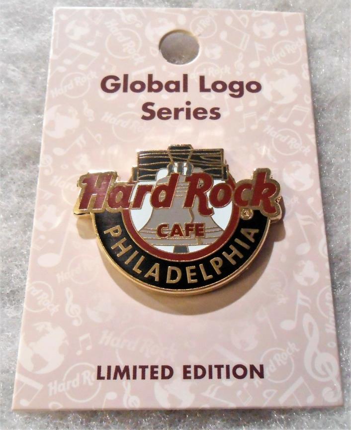 HARD ROCK CAFE PHILADELPHIA LIMITED EDITION GLOBAL LOGO SERIES PIN # 99627