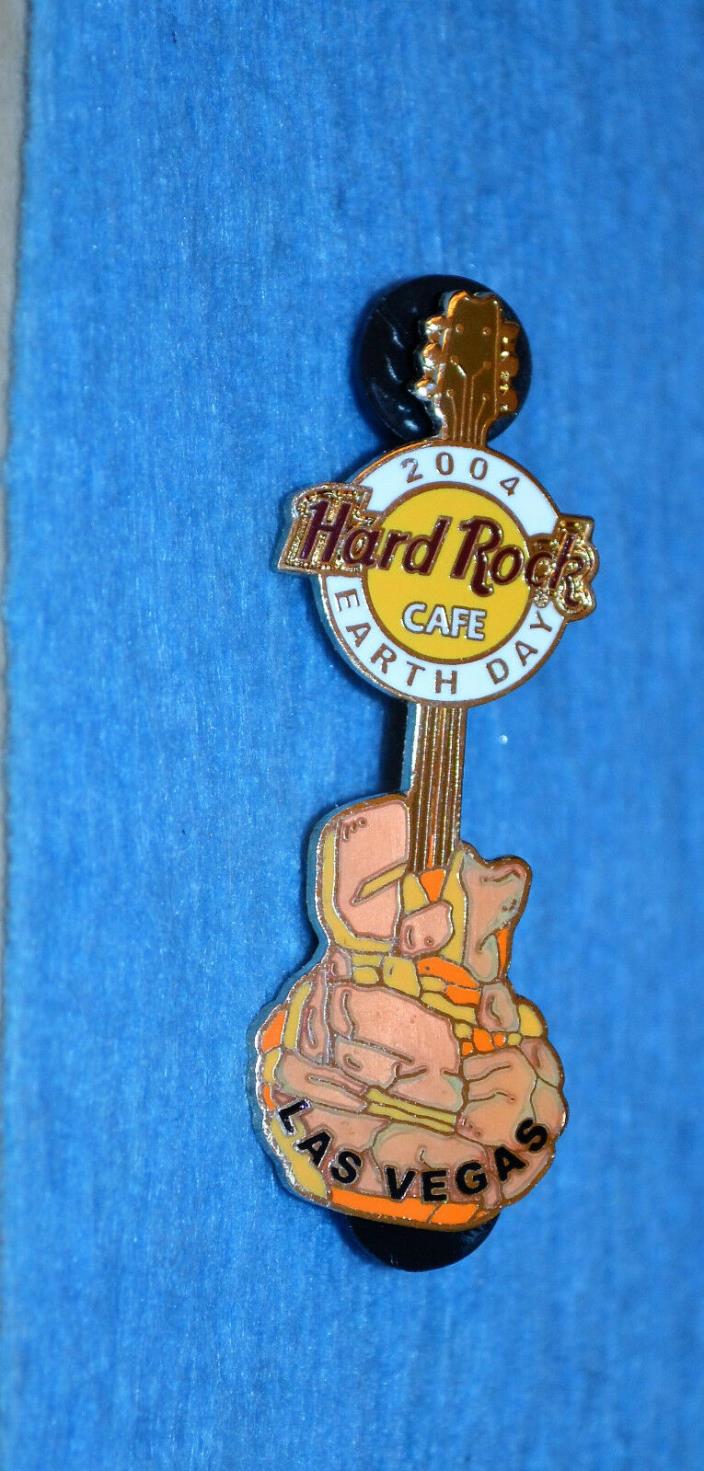 HARD ROCK CAFE 2004 Las Vegas at Hard Rock Hotel Red Rock Guitar Pin # 22217
