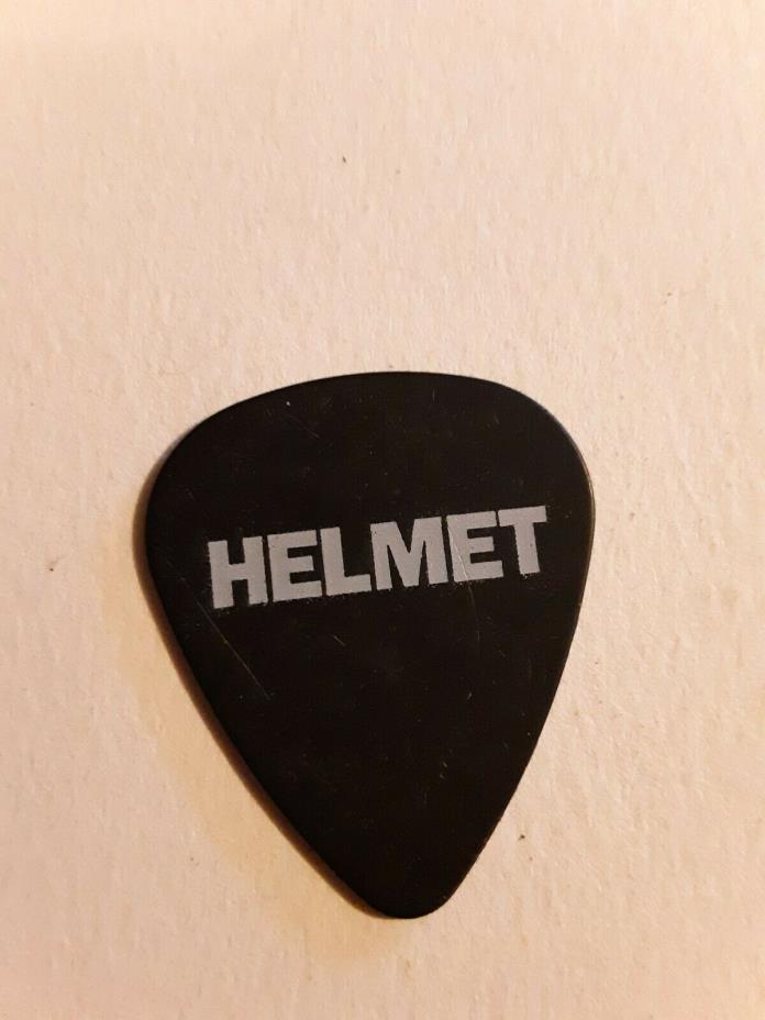 Helmet Guitar Pick Dan Beeman Concert used