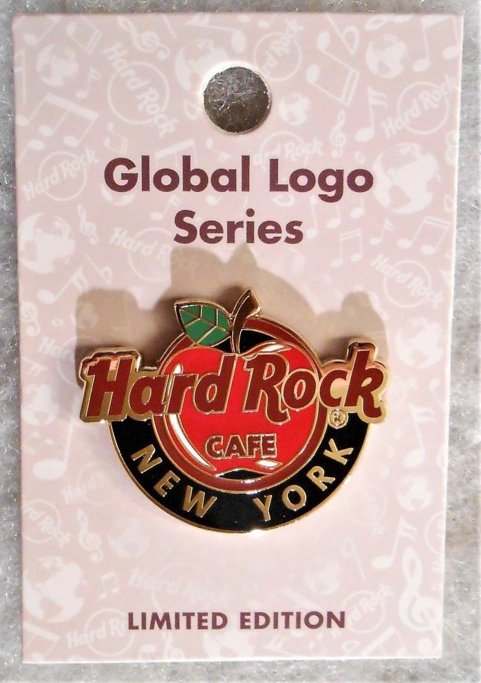 HARD ROCK CAFE NEW YORK LIMITED EDITION GLOBAL LOGO SERIES PIN # 99812