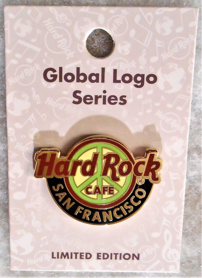 HARD ROCK CAFE SAN FRANCISCO LIMITED EDITION GLOBAL LOGO SERIES PIN # 99496