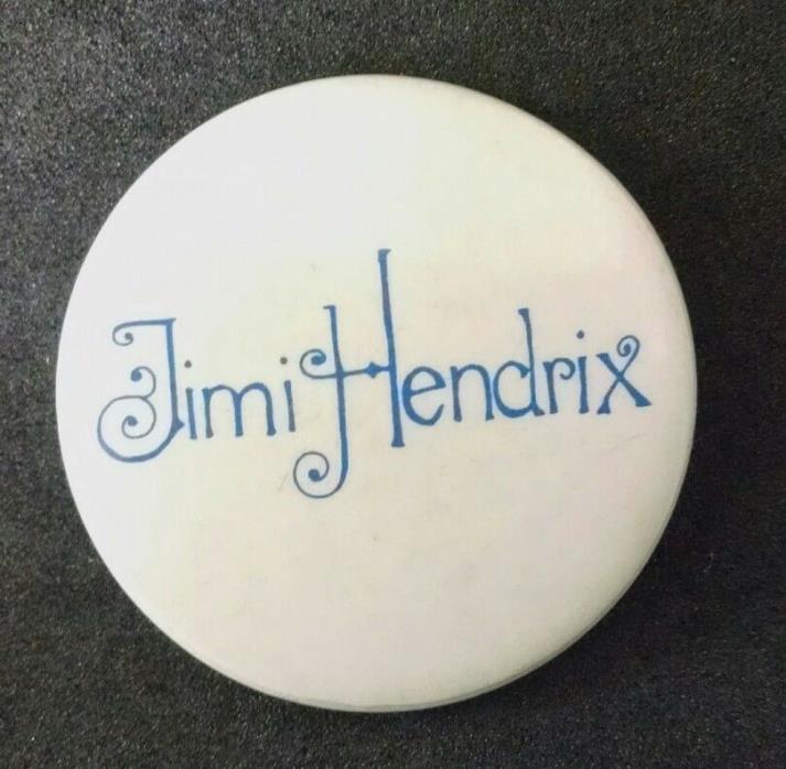 Jimi Hendrix Original Late 1970s Ultra Cool Vintage Stickback Button Pin