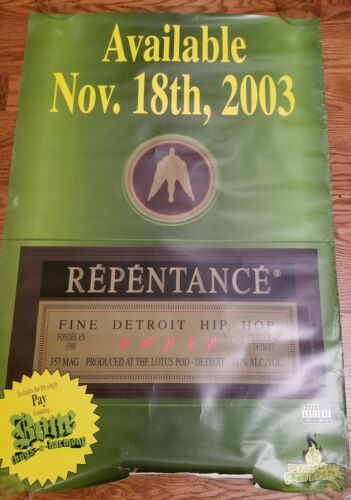 Esham - Repentance Poster insane clown posse twiztid natas psychopathic records