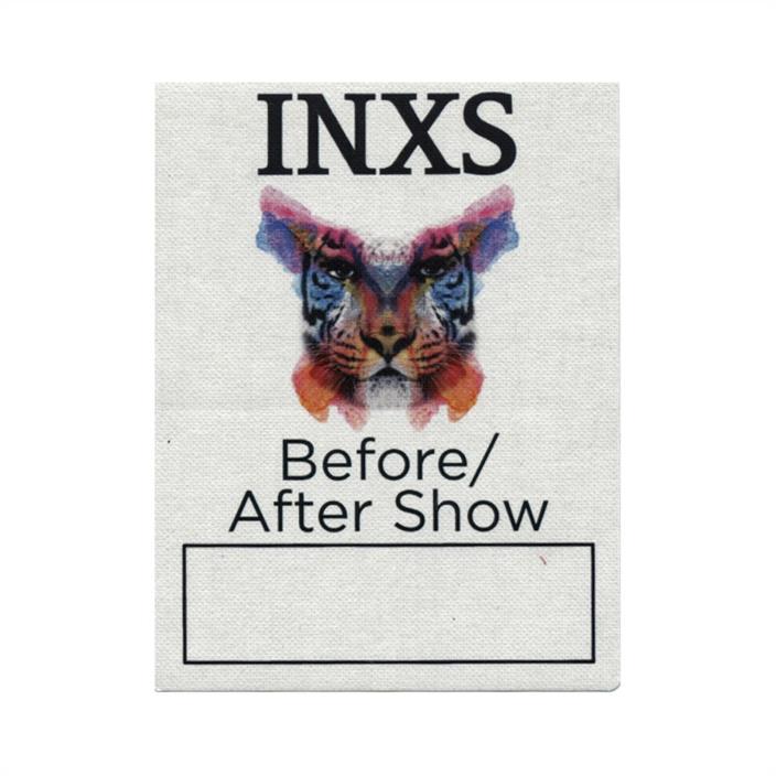 INXS authentic Aftershow 2011 tour Backstage Pass