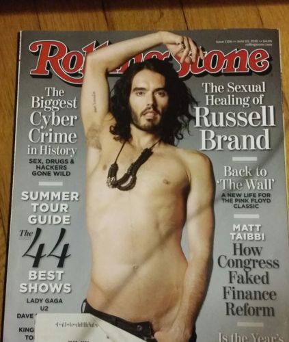 Rolling Stone Russell Brand June 10 2010 issue 1106